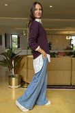 Made in Italy Conrad Body Skim Knit Jumper Coffee Bean -
